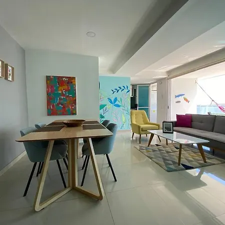 Apartamento Lindo Apto En Cartagena! Sale Directo A La Playa