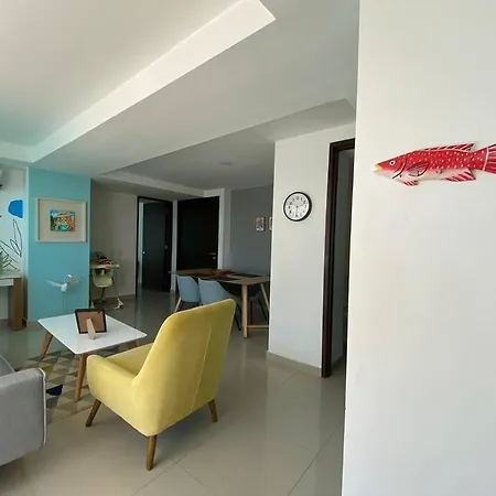 Lindo Apto En Cartagena! Sale Directo A La Playa Apartamento